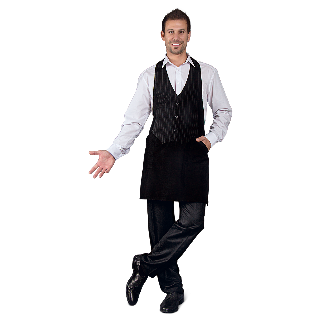 Мъжка престилка с нагръдник CHIC MAN — bultex99.com Мъжка престилка с нагръдник CHIC MAN