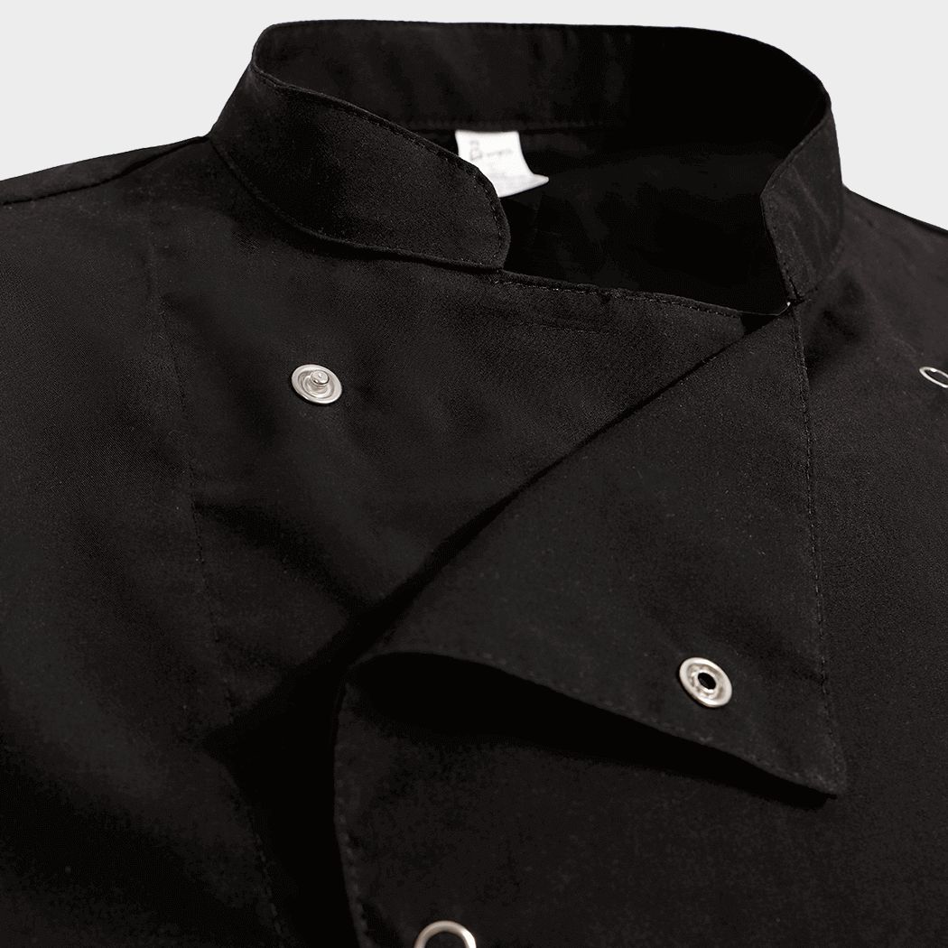 Туника за готвачи NAPOLI 2.0 BLACK - 6 — bultex99.com Туника за готвачи NAPOLI 2.0 BLACK - 6