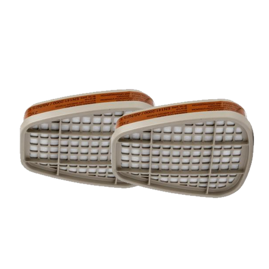 Комбиниран филтър А2 3M 6055 - 2 бр. — bultex99.com Комбиниран филтър А2 3M 6055 - 2 бр.