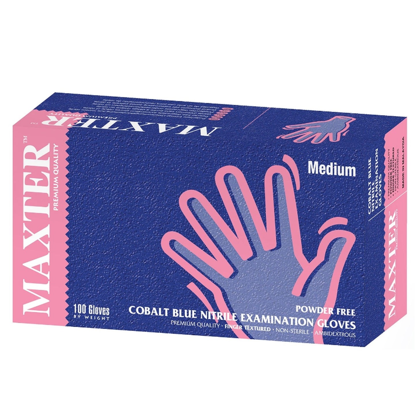 Еднократни ръкавици от нитрил MAXTER NITRILE PF - 100 бр. — bultex99.com Еднократни ръкавици от нитрил MAXTER NITRILE PF - 100 бр.