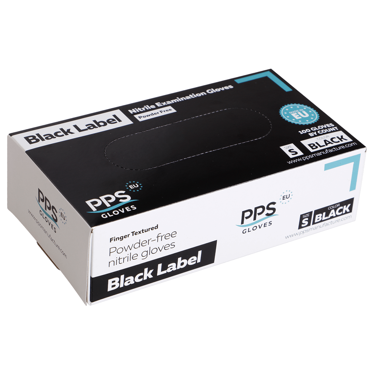 Mănuși de unică folosință din nitril - 100 buc. PPS NITRILE BLACK PF — bultex99.com Mănuși de unică folosință din nitril - 100 buc. PPS NITRILE BLACK PF