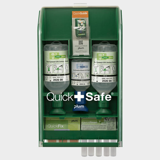 Stație de prim ajutor PLUM QUICKSAFE BASIC BOX — bultex99.com Stație de prim ajutor PLUM QUICKSAFE BASIC BOX