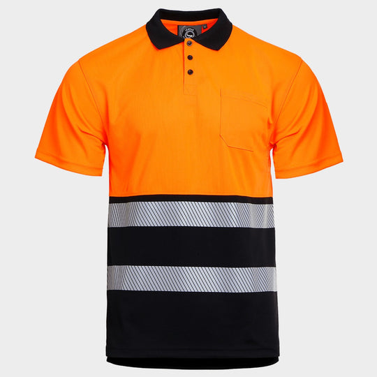 Сигнална тениска с яка PRISMA HV ORANGE/BLACK - 1 — bultex99.com Сигнална тениска с яка PRISMA HV ORANGE/BLACK - 1