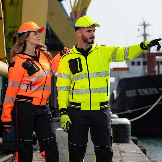 High visibility sweatshirt PRISMA HV 2.0 YELLOW - 2 — bultex99.com High visibility sweatshirt PRISMA HV 2.0 YELLOW - 2
