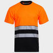Сигнална тениска PRISMA HV ORANGE/BLACK - 1 — bultex99.com Сигнална тениска PRISMA HV ORANGE/BLACK - 1