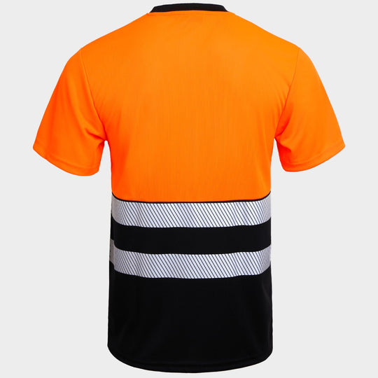 Сигнална тениска PRISMA HV ORANGE/BLACK - 2 — bultex99.com Сигнална тениска PRISMA HV ORANGE/BLACK - 2