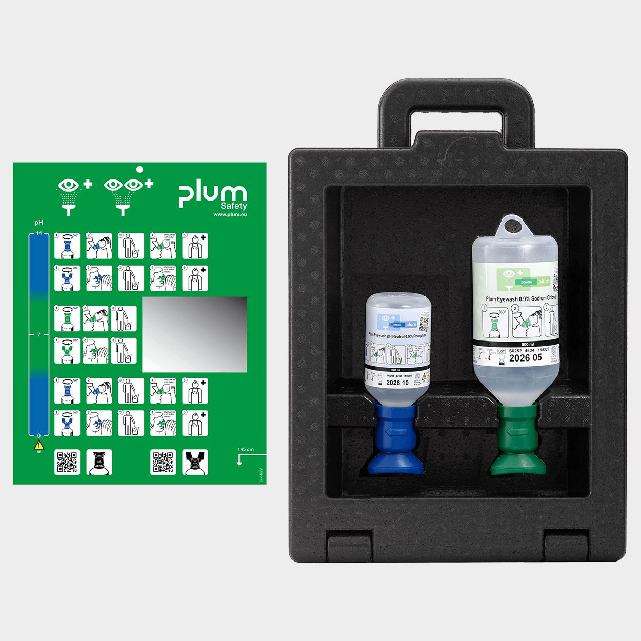 Станция за промивка на очи PLUM iBOX 2 — bultex99.com Станция за промивка на очи PLUM iBOX 2