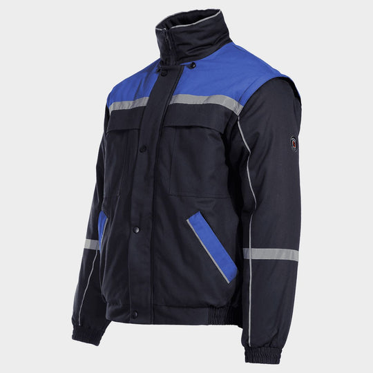 Geacă cu mâneci detașabile COLLINS COTTON BLUE JACKET - 2 — bultex99.com Geacă cu mâneci detașabile COLLINS COTTON BLUE JACKET - 2
