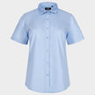 Дамска риза с къс ръкав VELILLA LIGHT BLUE - 1 — bultex99.com Дамска риза с къс ръкав VELILLA LIGHT BLUE - 1