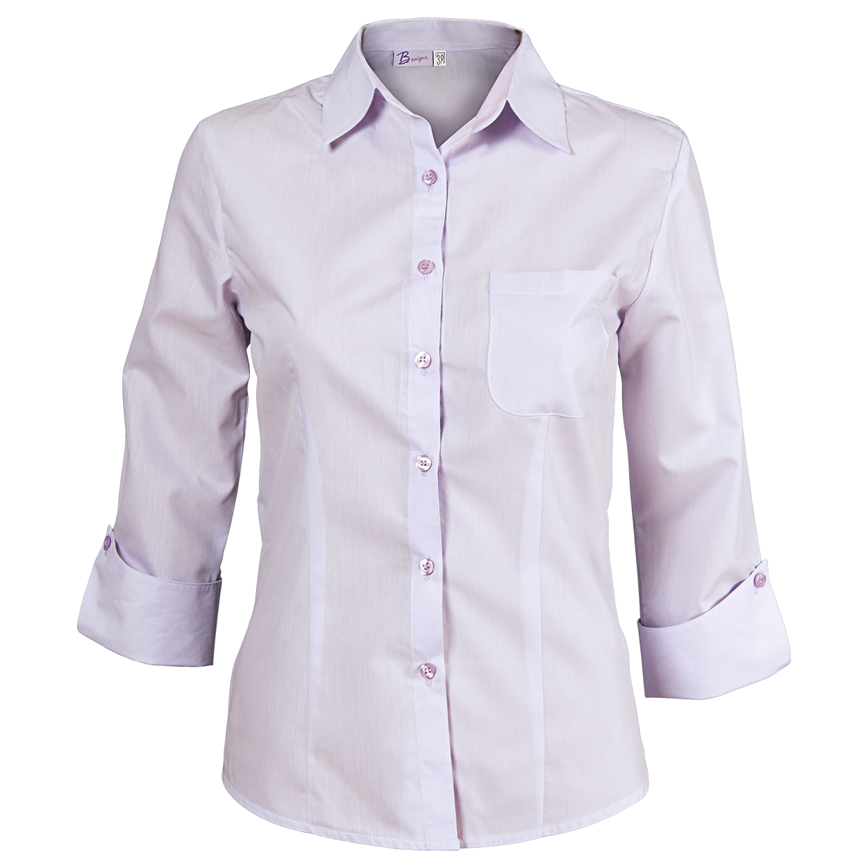 Cămașă pentru femei cu mâneci 3/4 CAMISA MOVUL DESCHIS — bultex99.com Cămașă pentru femei cu mâneci 3/4 CAMISA MOVUL DESCHIS