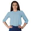 Дамска блуза IVON LIGHT BLUE — bultex99.com Дамска блуза IVON LIGHT BLUE