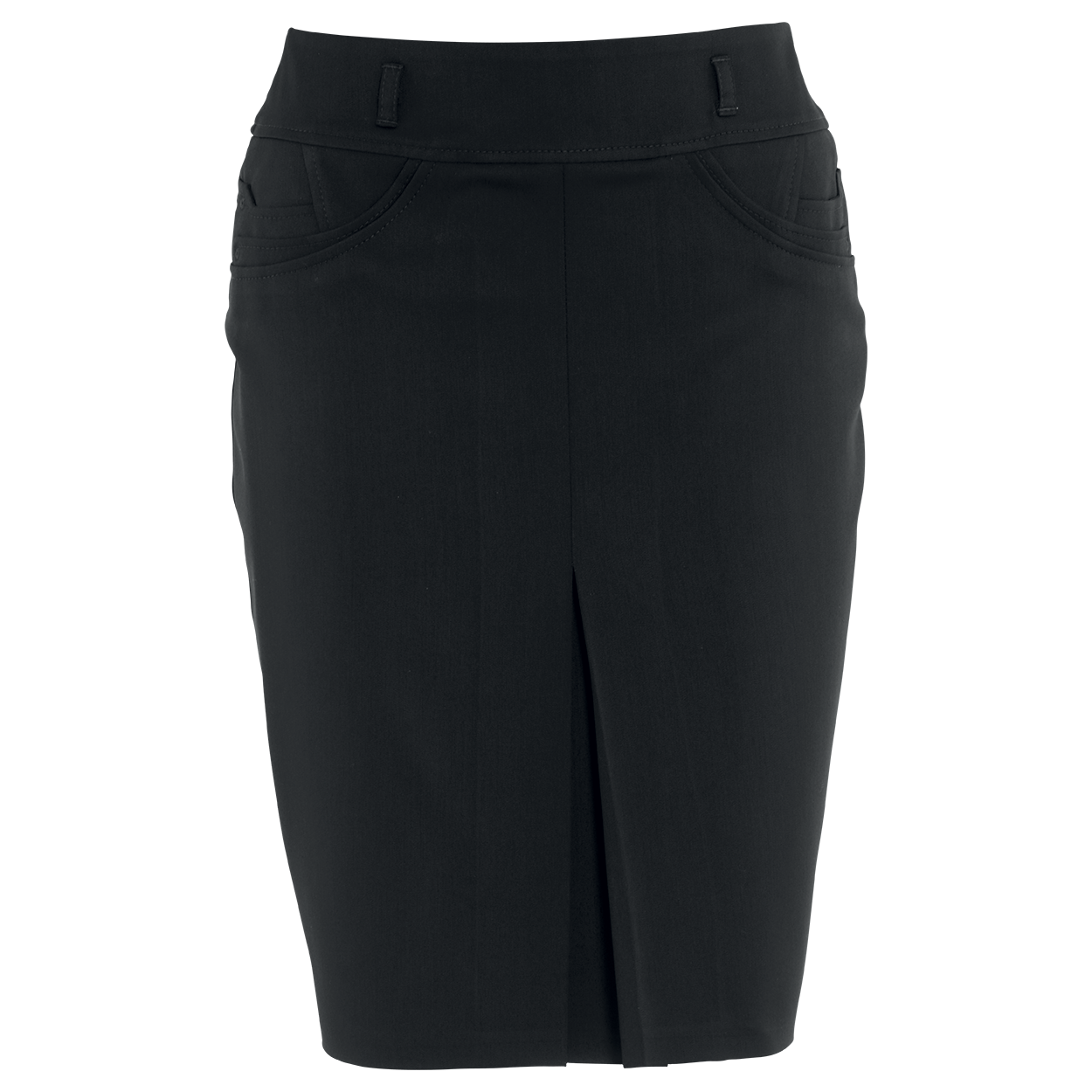 Lady's high waist skirt ANJELA BLACK — bultex99.com Lady's high waist skirt ANJELA BLACK