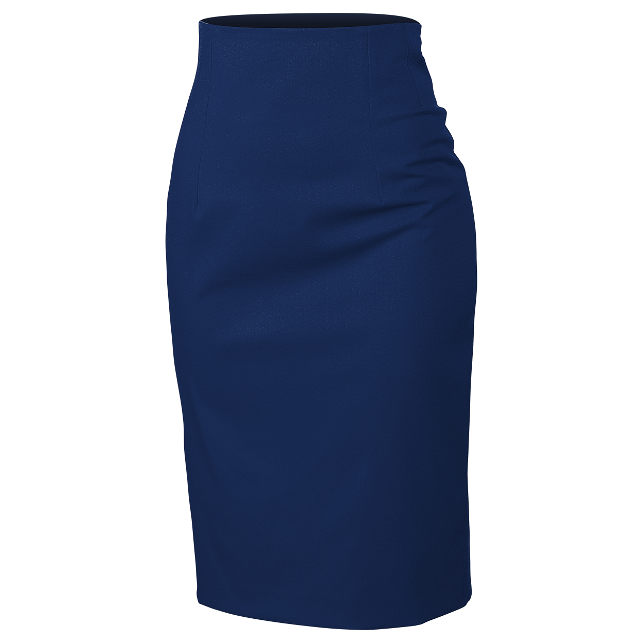 Fusta pentru femei cu talie înaltă TEA ALBASTRU REGAL — bultex99.com Fusta pentru femei cu talie înaltă TEA ALBASTRU REGAL