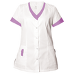 Tunică medicală pentru femei ALEGRA ALB/VIOLET — bultex99.com Tunică medicală pentru femei ALEGRA ALB/VIOLET