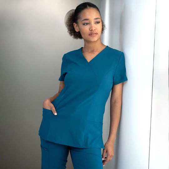 Lady's medical tunic NOBBY PETROL - 2 — bultex99.com Lady's medical tunic NOBBY PETROL - 2