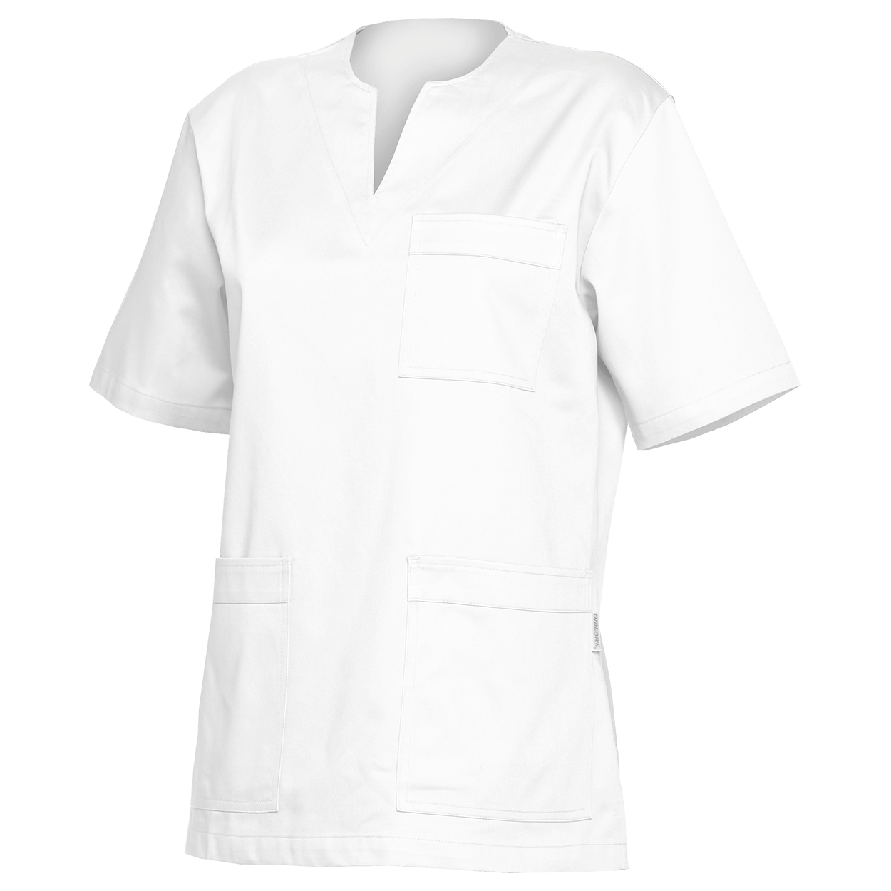 Tunică medicală pentru femei SIENA ALB — bultex99.com Tunică medicală pentru femei SIENA ALB