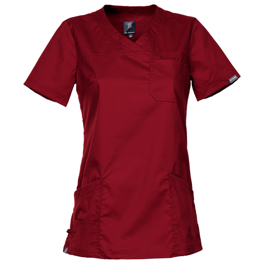 Lady's medical tunic VICTORIA BORDEAUX - 1 — bultex99.com Lady's medical tunic VICTORIA BORDEAUX - 1
