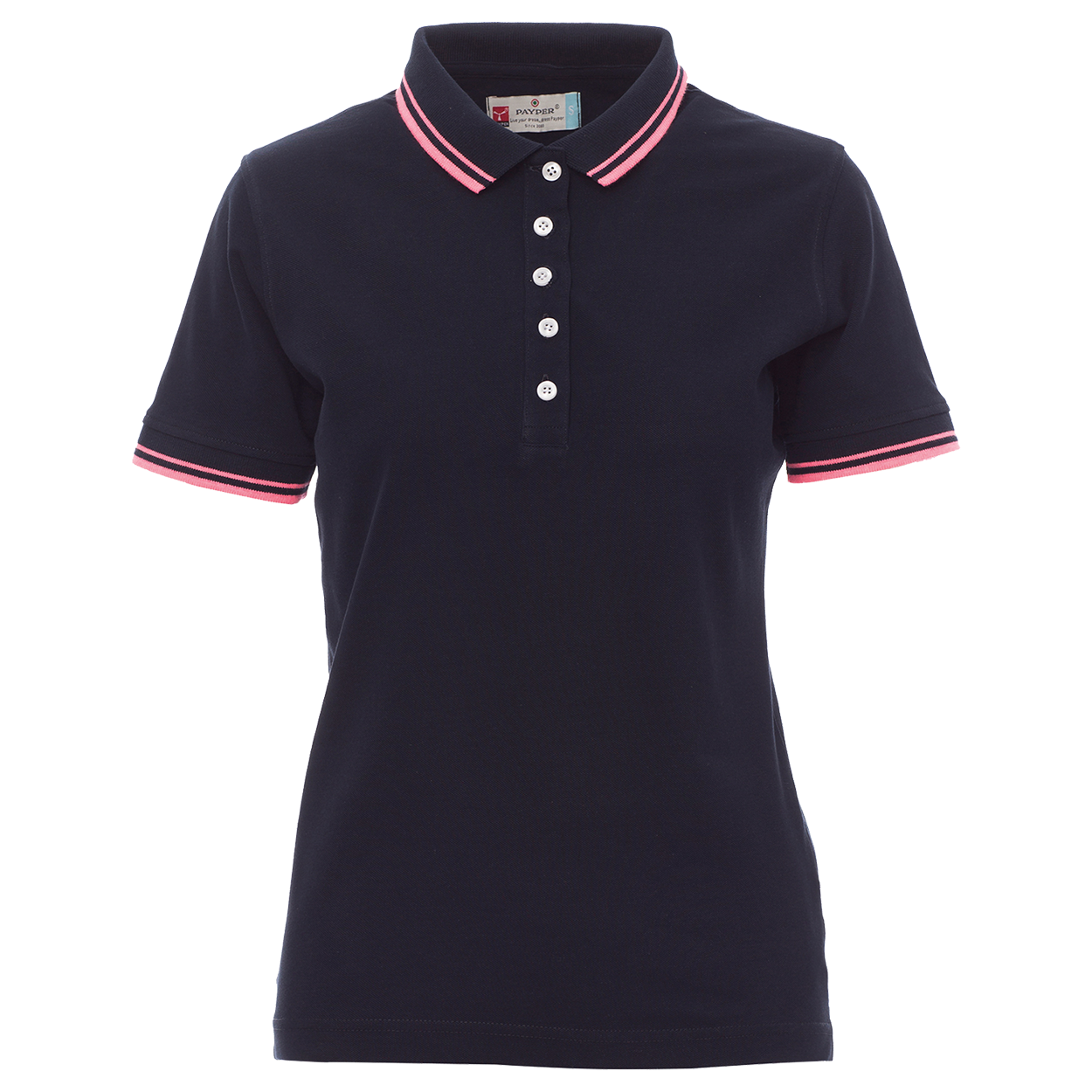 Lady's polo t-shirt PAYPER SKIPPER BLACK — bultex99.com Lady's polo t-shirt PAYPER SKIPPER BLACK