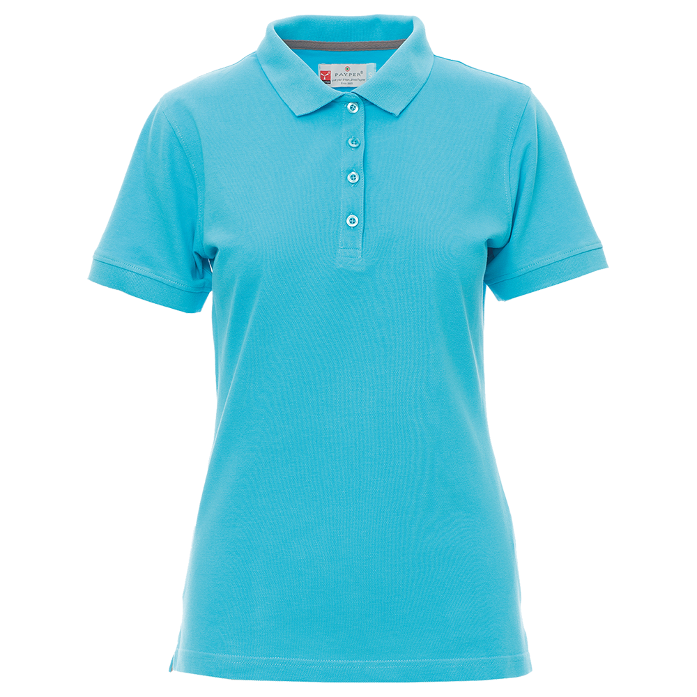 Tricou polo pentru femei PAYPER VENICE ALBASTRU ATOLL — bultex99.com Tricou polo pentru femei PAYPER VENICE ALBASTRU ATOLL