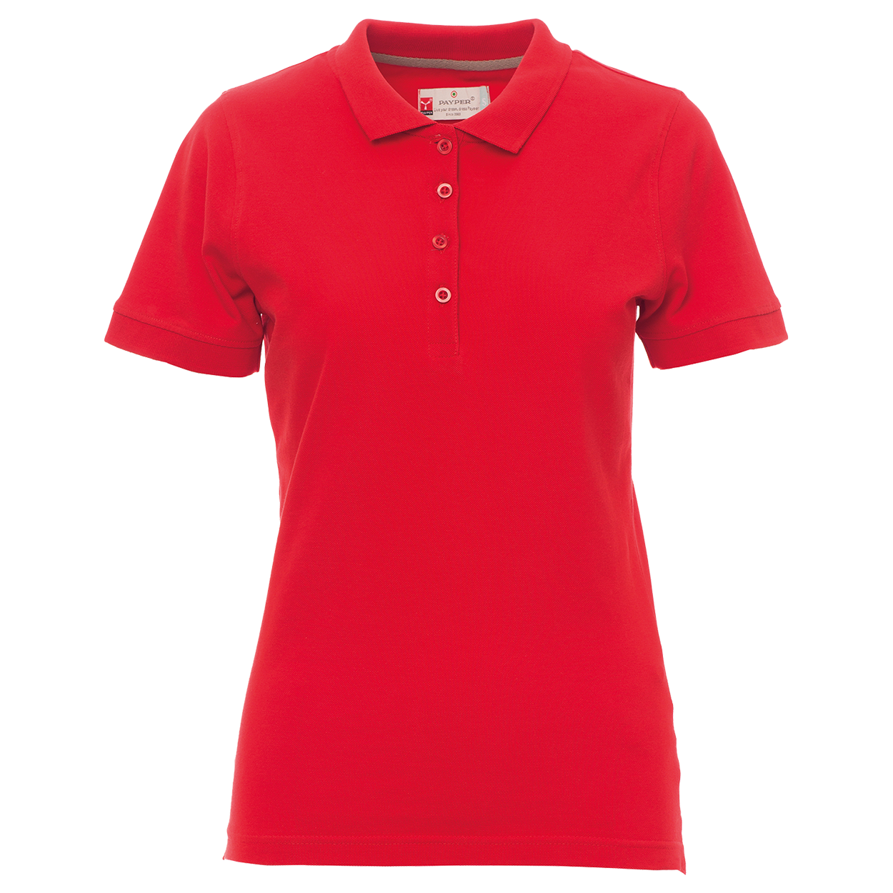 Дамска тениска с яка PAYPER VENICE RED — bultex99.com Дамска тениска с яка PAYPER VENICE RED