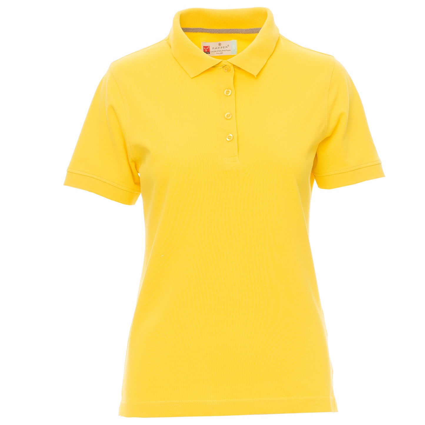 Tricou polo de damă PAYPER VENICE GALBEN — bultex99.com Tricou polo de damă PAYPER VENICE GALBEN