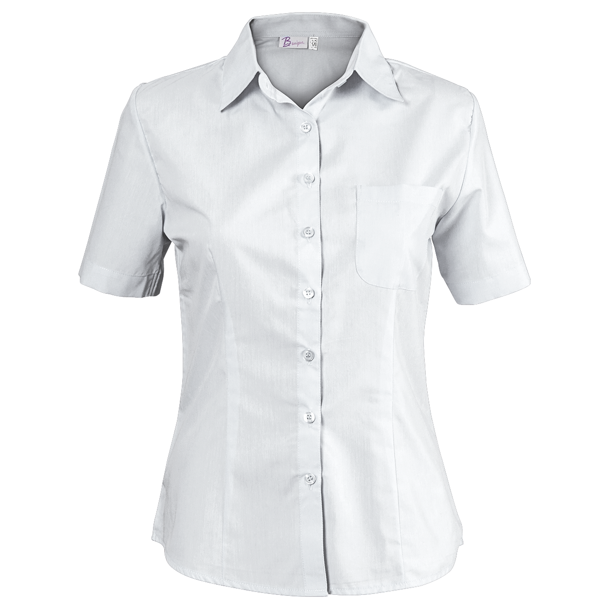 Γυναικείο κοντομάνικο πουκάμισο CAMISA WHITE — bultex99.com Γυναικείο κοντομάνικο πουκάμισο CAMISA WHITE