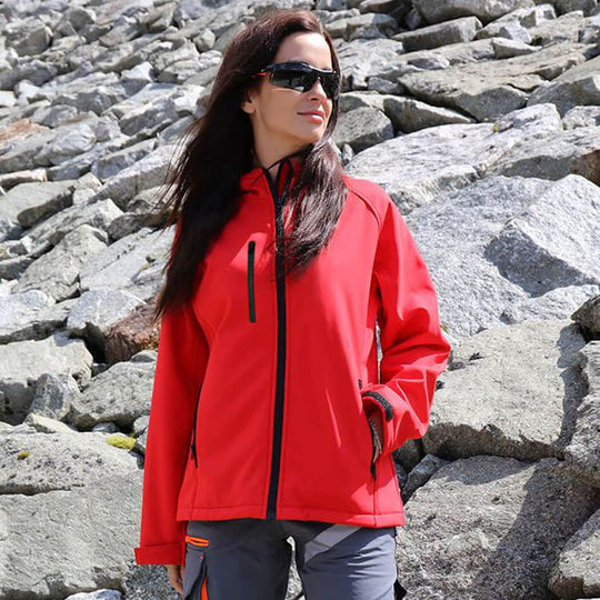 Jachetă softshell de dame REEF ROȘU - 2 — bultex99.com Jachetă softshell de dame REEF ROȘU - 2