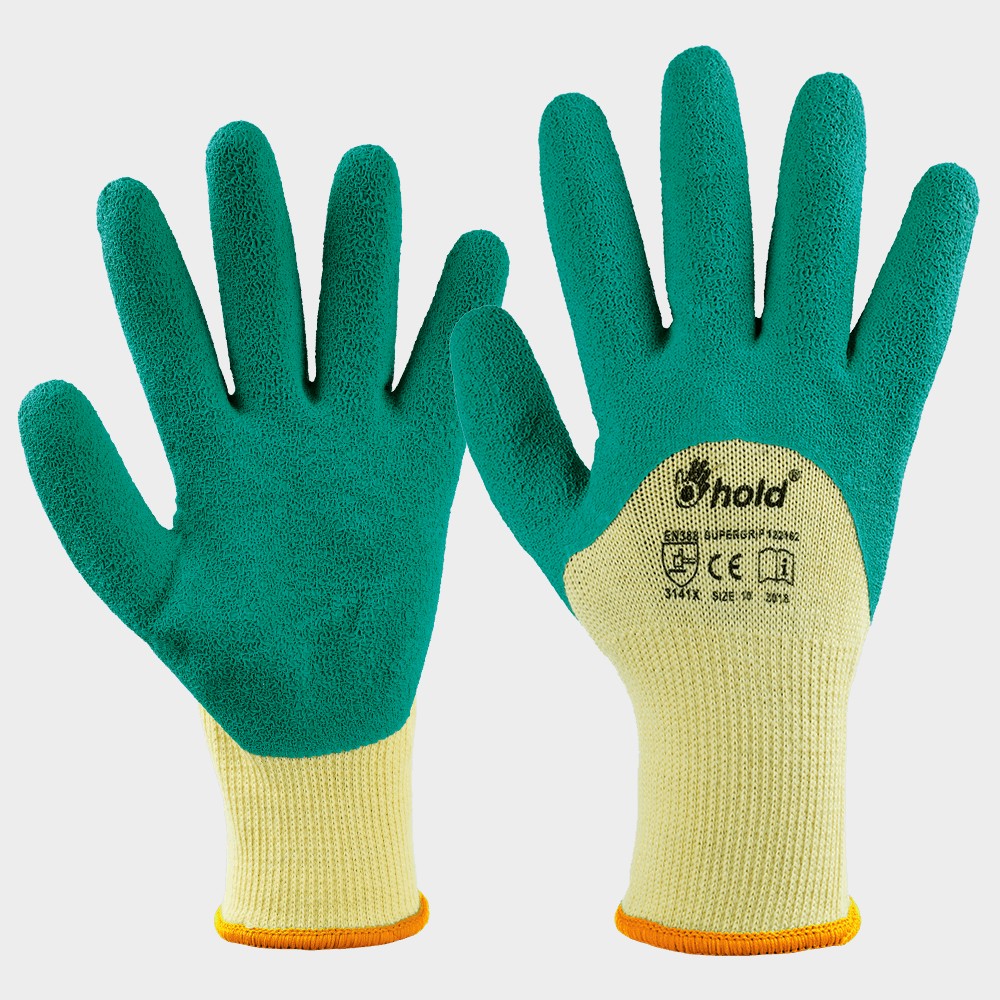 Ръкавици топени в латекс SUPERGRIP — bultex99.com Ръкавици топени в латекс SUPERGRIP