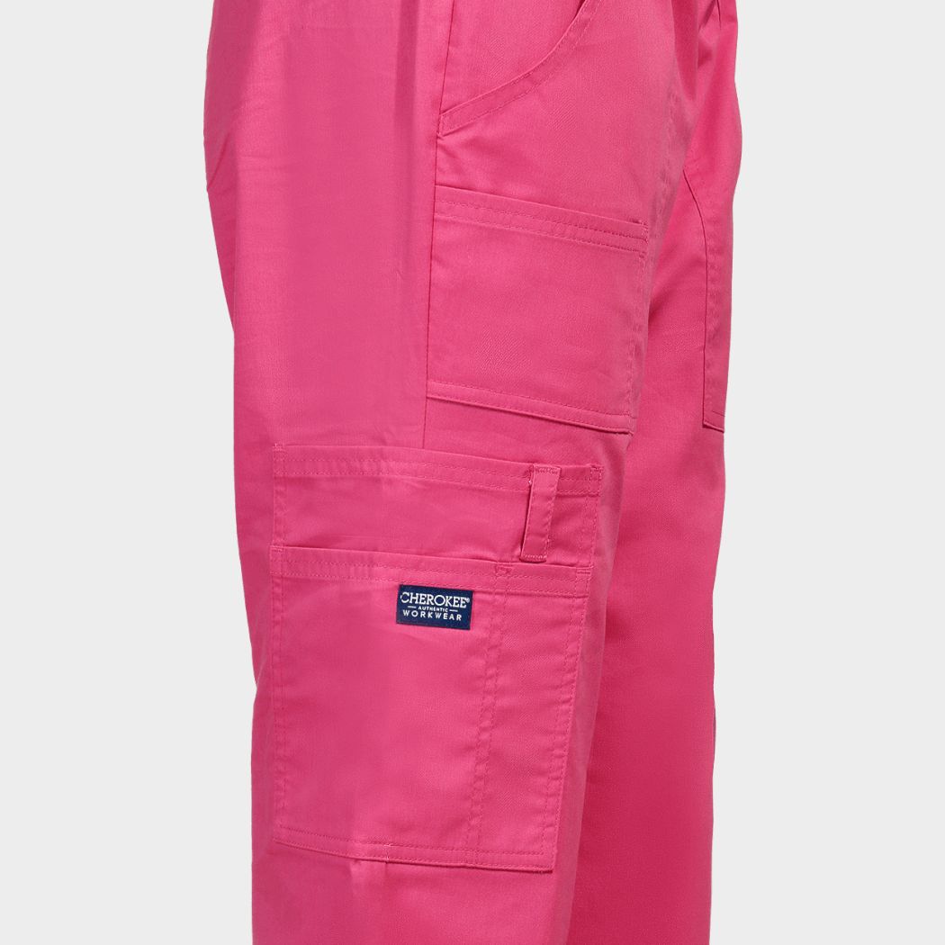Medical trousers CHEROKEE MR CARGO PINK WWE4005 - 5 — bultex99.com Medical trousers CHEROKEE MR CARGO PINK WWE4005 - 5
