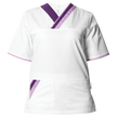 Medical tunic MARCEL WHITE/PURPLE - 1 — bultex99.com Medical tunic MARCEL WHITE/PURPLE - 1