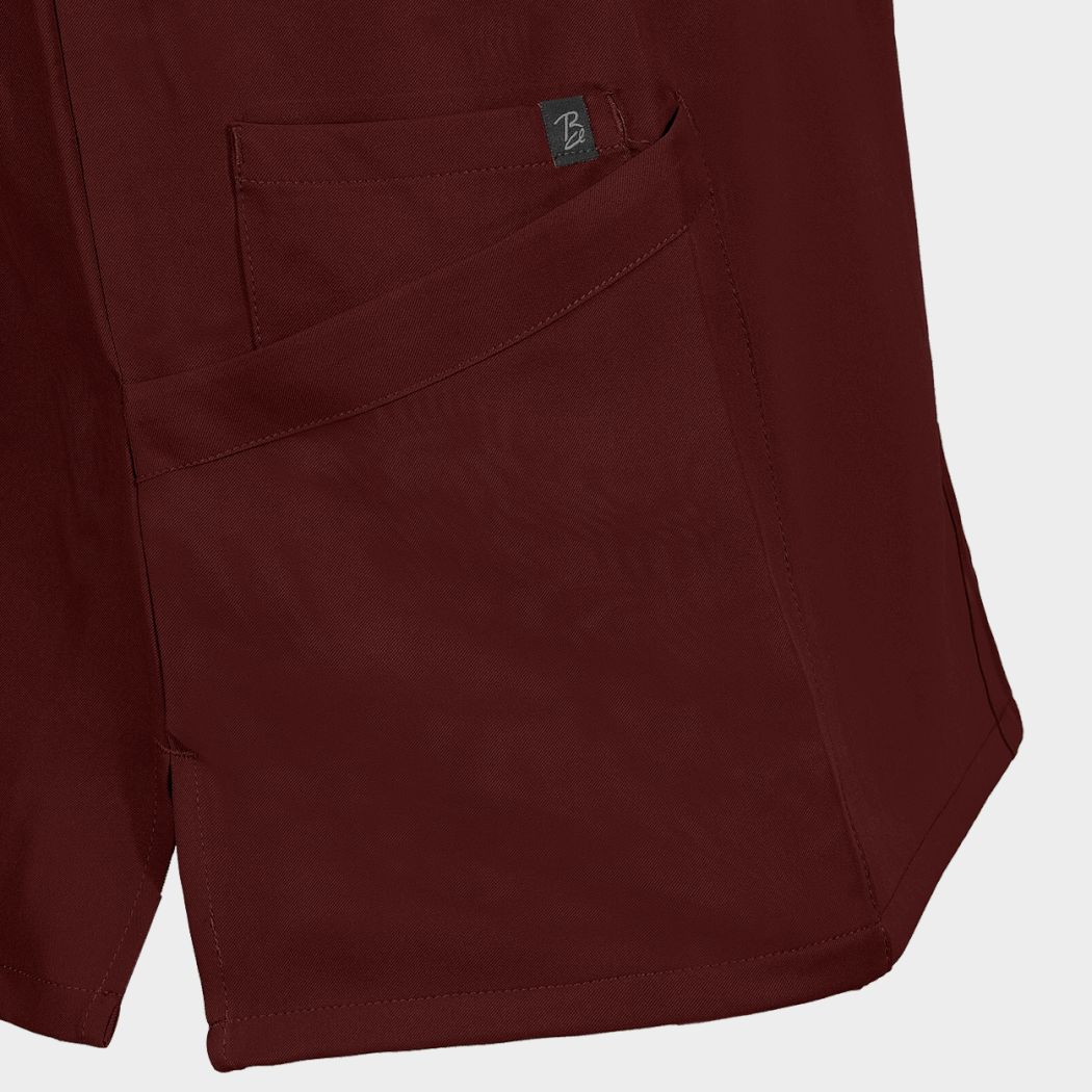 Tunică medicală MONI BURGUNDY - 5 — bultex99.com Tunică medicală MONI BURGUNDY - 5