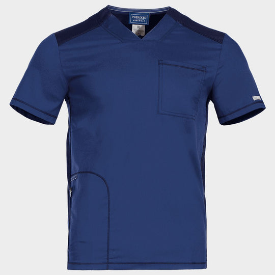 Men's medical tunic CHEROKEE V-NECK DARK BLULE WWE603. - 1 — bultex99.com Men's medical tunic CHEROKEE V-NECK DARK BLULE WWE603. - 1