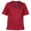 Tunică medicală pentru bărbați OLIVER DARK ROȘU/ALBASTRU MARIN — bultex99.com Tunică medicală pentru bărbați OLIVER DARK ROȘU/ALBASTRU MARIN
