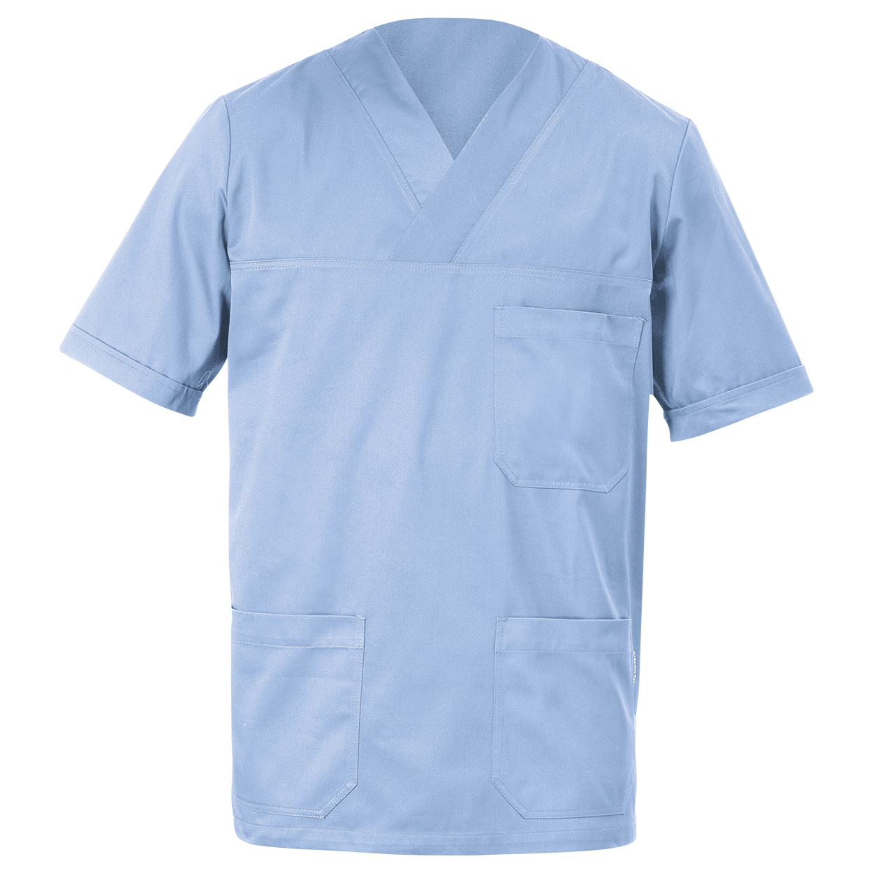 Tunică medicală pentru bărbați SIMONE ALBASTRU DESCHIS — bultex99.com Tunică medicală pentru bărbați SIMONE ALBASTRU DESCHIS