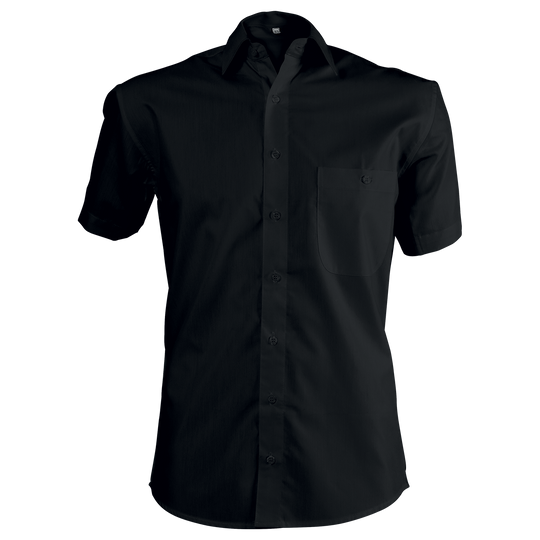 Men's short sleeve shirt CAMISA BLACK — bultex99.com Men's short sleeve shirt CAMISA BLACK