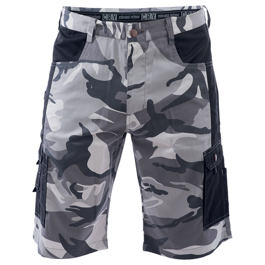 Men's shorts CRAMBE GREY CAMOUFLAGE — bultex99.com Men's shorts CRAMBE GREY CAMOUFLAGE