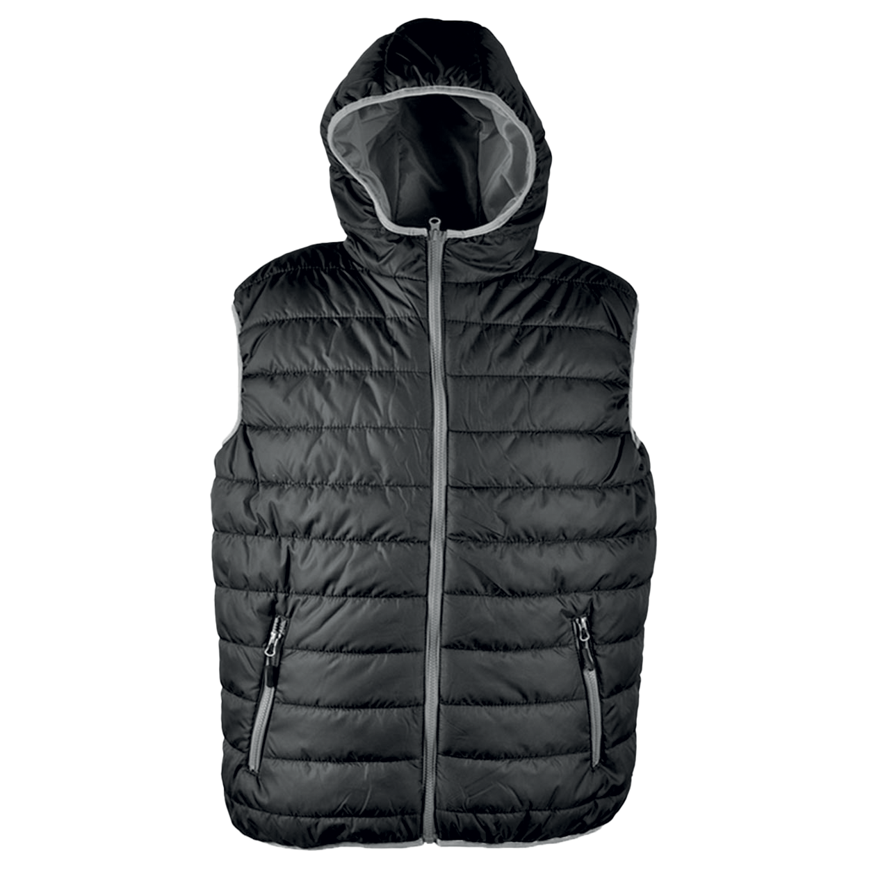 Мъжки елек SPEEDY HOOD VEST BLACK/GREY — bultex99.com Мъжки елек SPEEDY HOOD VEST BLACK/GREY
