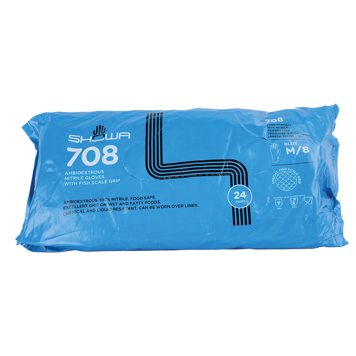 Ръкавици от нитрил SHOWA 708 - 2 — bultex99.com Ръкавици от нитрил SHOWA 708 - 2