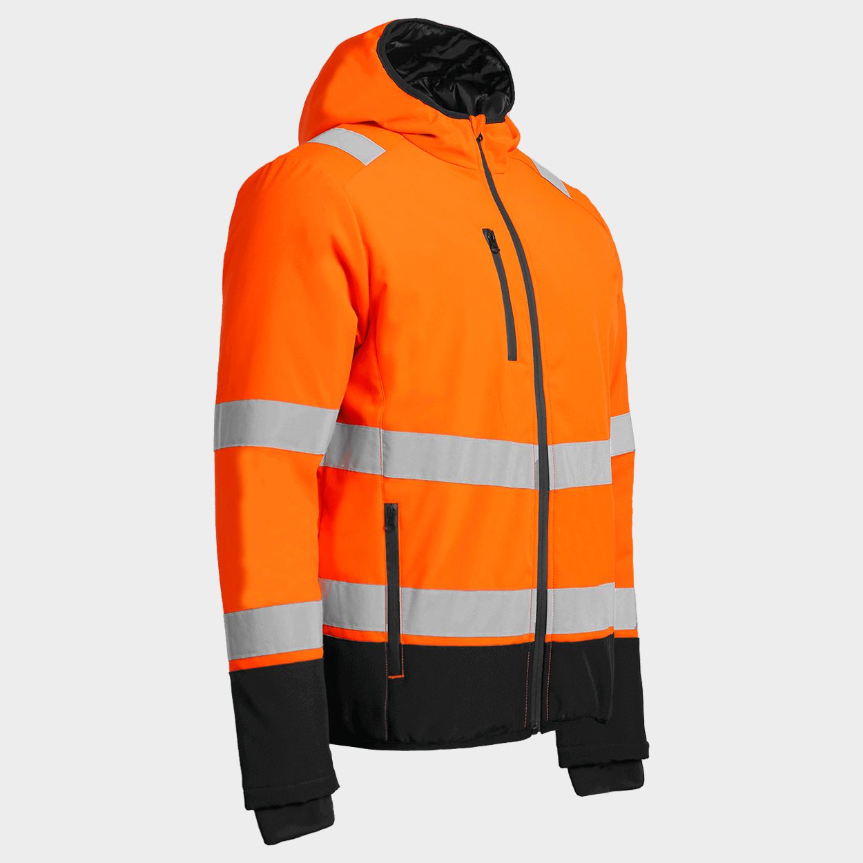 Jachetă de lucru căptușită REEF PAD HV SOFTSHELL ORANGE - 5 — bultex99.com Jachetă de lucru căptușită REEF PAD HV SOFTSHELL ORANGE - 5