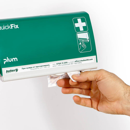 Dispenser de plasturi PLUM QUICKFIX DUO - 2 — bultex99.com Dispenser de plasturi PLUM QUICKFIX DUO - 2