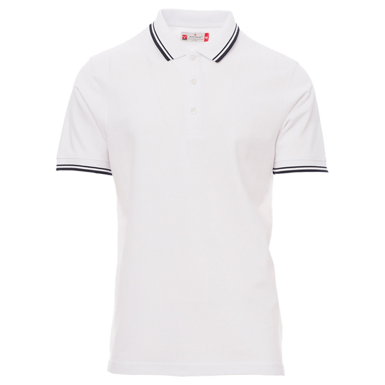 Тениска с яка PAYPER SKIPPER WHITE — bultex99.com Тениска с яка PAYPER SKIPPER WHITE