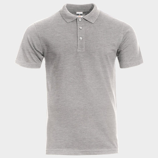 Polo T-shirt STENSO NAOS GRAY MELANGE - 1 — bultex99.com Polo T-shirt STENSO NAOS GRAY MELANGE - 1