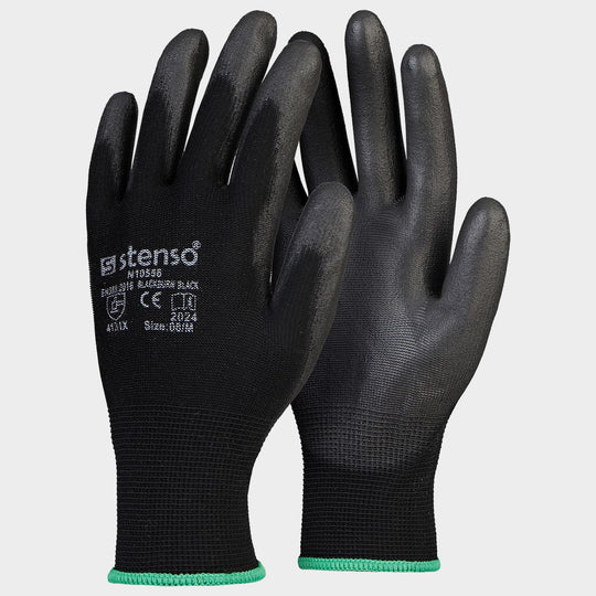 Polyurethane dipped gloves BUNTING BLACK - 1 — bultex99.com Polyurethane dipped gloves BUNTING BLACK - 1