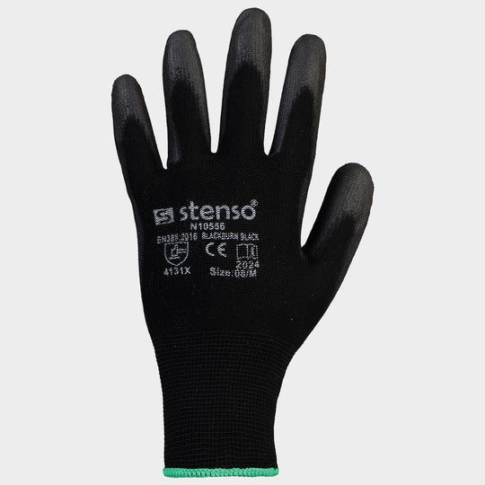 Polyurethane dipped gloves BUNTING BLACK - 2 — bultex99.com Polyurethane dipped gloves BUNTING BLACK - 2