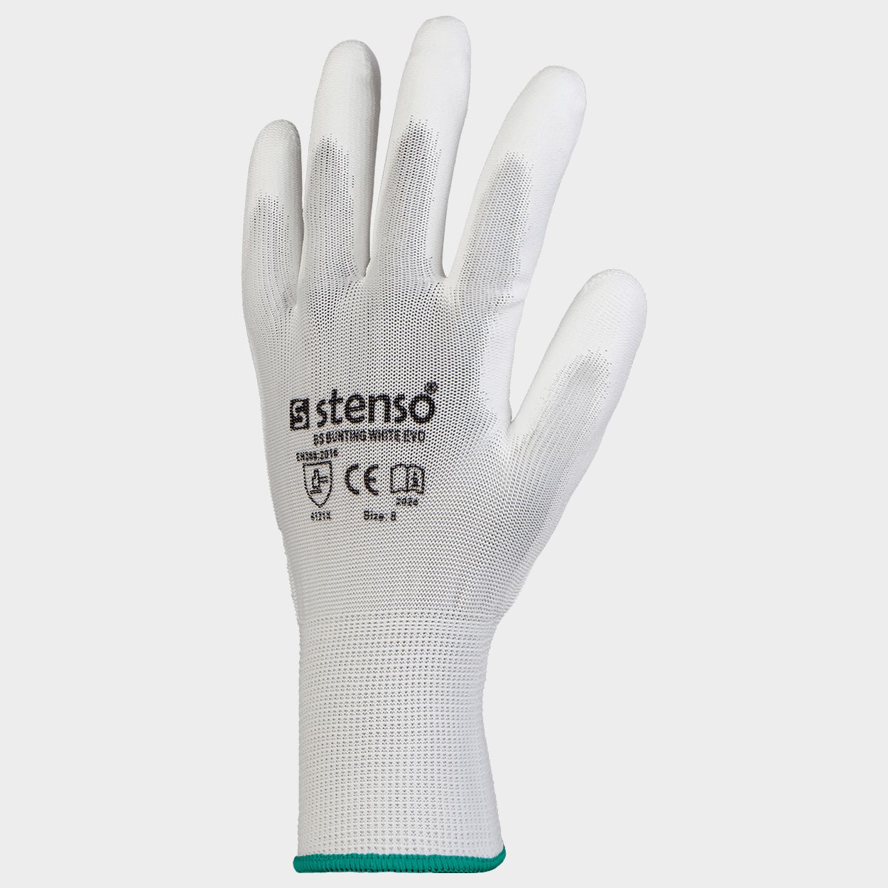 Polyurethane dipped gloves BLACKBURN WHITE - 5 — bultex99.com Polyurethane dipped gloves BLACKBURN WHITE - 5