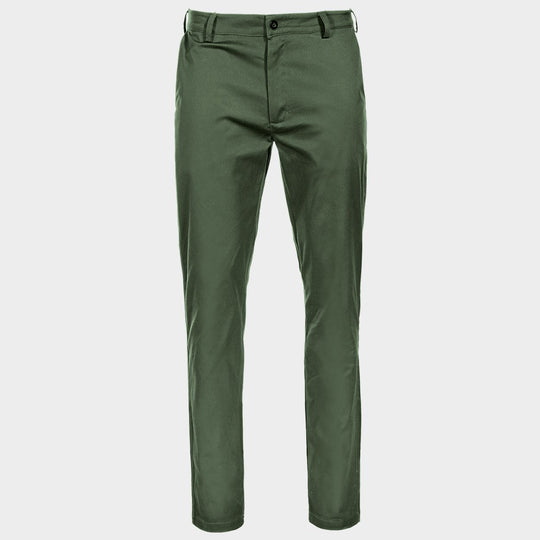 Sports-elegant trousers STENSO CHINO LIGHT DARK GREEN - 1 — bultex99.com Sports-elegant trousers STENSO CHINO LIGHT DARK GREEN - 1