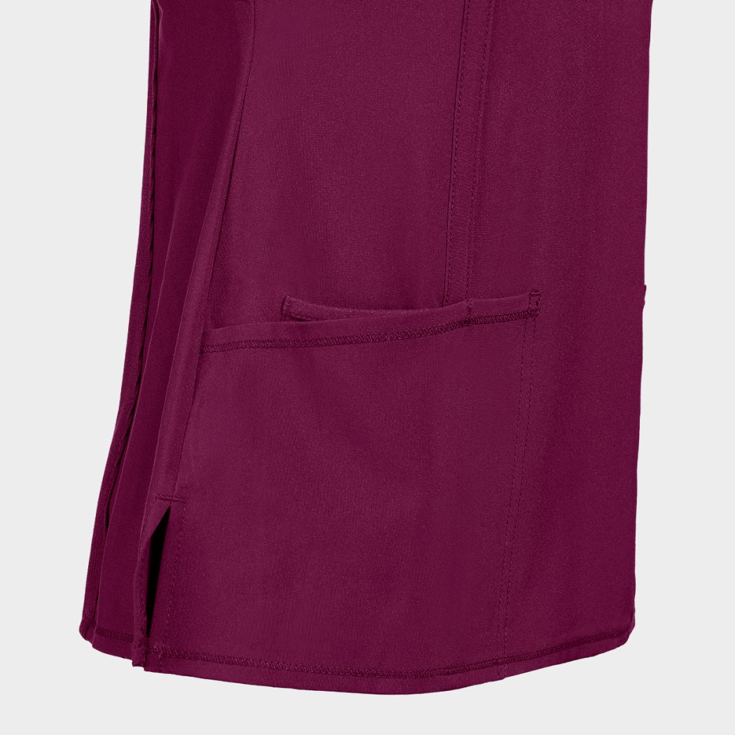 Дамска медицинска туника CHEROKEE ROUD BORDEAUX CKE2624A - 6 — bultex99.com Дамска медицинска туника CHEROKEE ROUD BORDEAUX CKE2624A - 6