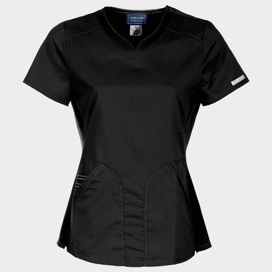 Women's medical tunic CHEROKEE V-NECK BLACK WWE601. - 1 — bultex99.com Women's medical tunic CHEROKEE V-NECK BLACK WWE601. - 1