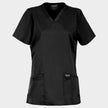 Women's medical tunic CHEROKEE V-NECK BLACK WWE620. - 1 — bultex99.com Women's medical tunic CHEROKEE V-NECK BLACK WWE620. - 1