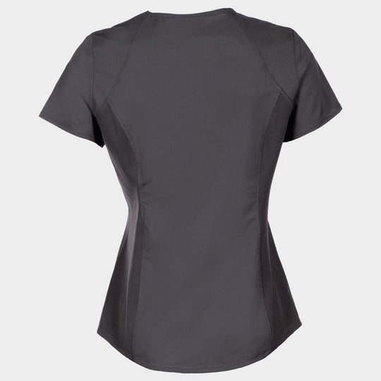 Women's medical tunic CHEROKEE V-NECK GREY WWE601 - 2 — bultex99.com Women's medical tunic CHEROKEE V-NECK GREY WWE601 - 2